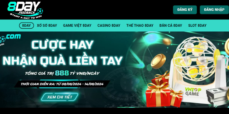 hướng dẫn đặt cược trên 8day